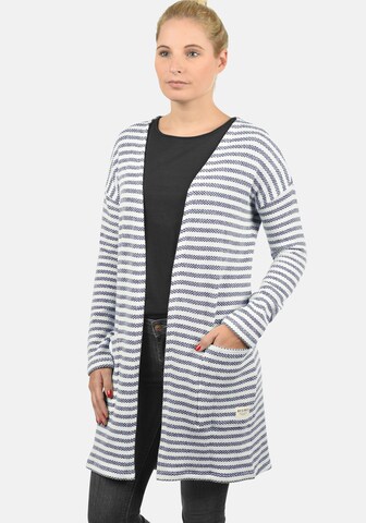 DESIRES Knit Cardigan 'Fee' in Blue: front