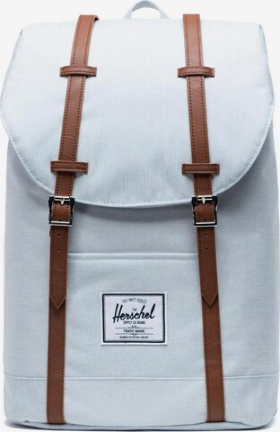 Zaino di Herschel in blu: frontale