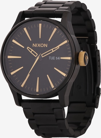 Nixon Analogové hodinky 'Sentry SS' – černá: přední strana