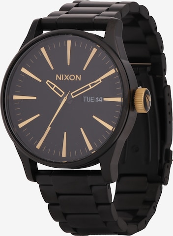 Nixon Uhr 'Sentry SS' in Schwarz: predná strana