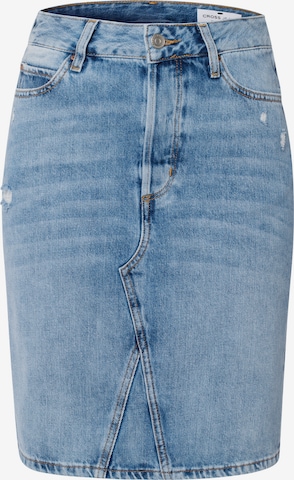 Cross Jeans Skirt 'Ellie' in Blue: front