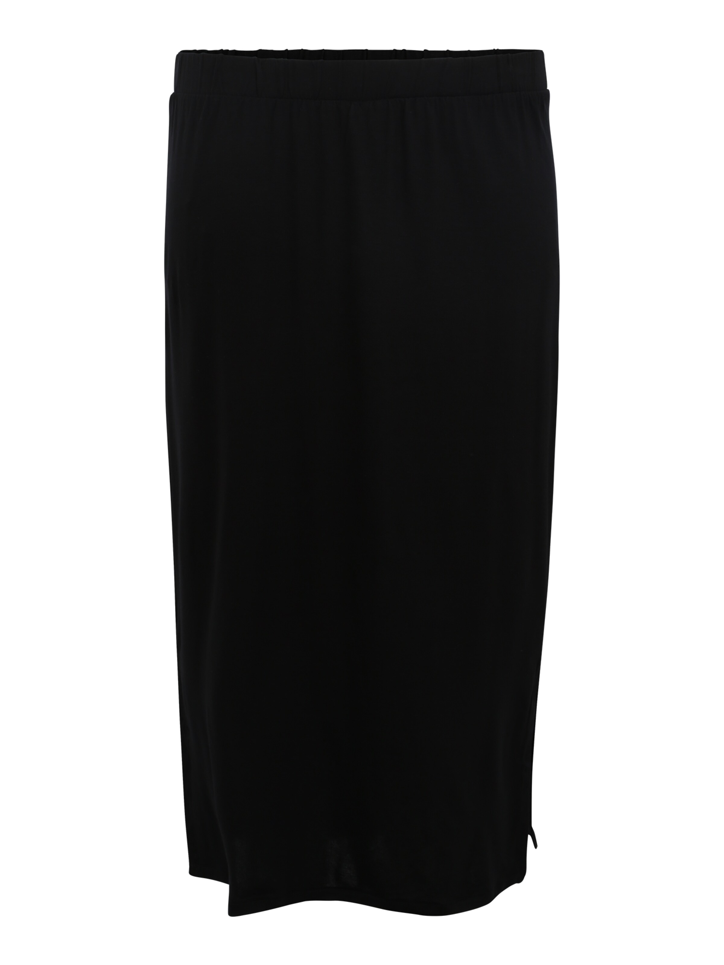 Junarose - Rok 'JRKARLA MIDI SKIRT - S' in de kleur Zwart