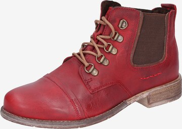 JOSEF SEIBEL Schnürstiefelette 'Sienna 09' in Rot: predná strana