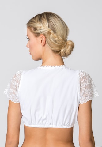 Blouse folklorique STOCKERPOINT en blanc