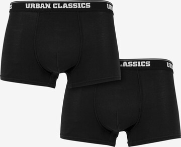 Urban Classics Boxer shorts in Black: front