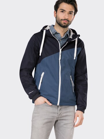 Veste mi-saison 'Nugget' Ragwear en bleu : devant