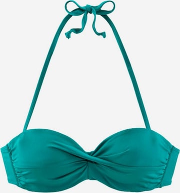 Top per bikini 'Spain' di s.Oliver in blu: frontale