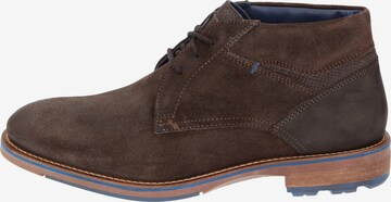 SIOUX Lace-Up Boots in Brown: front