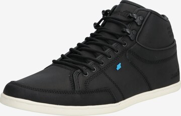 Sneaker înalt 'Swapp 3' de la BOXFRESH pe negru: față