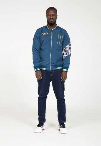 PLUS EIGHTEEN Between-Season Jacket in Blue