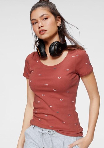 KangaROOS T-Shirt in Rot: Vorderseite