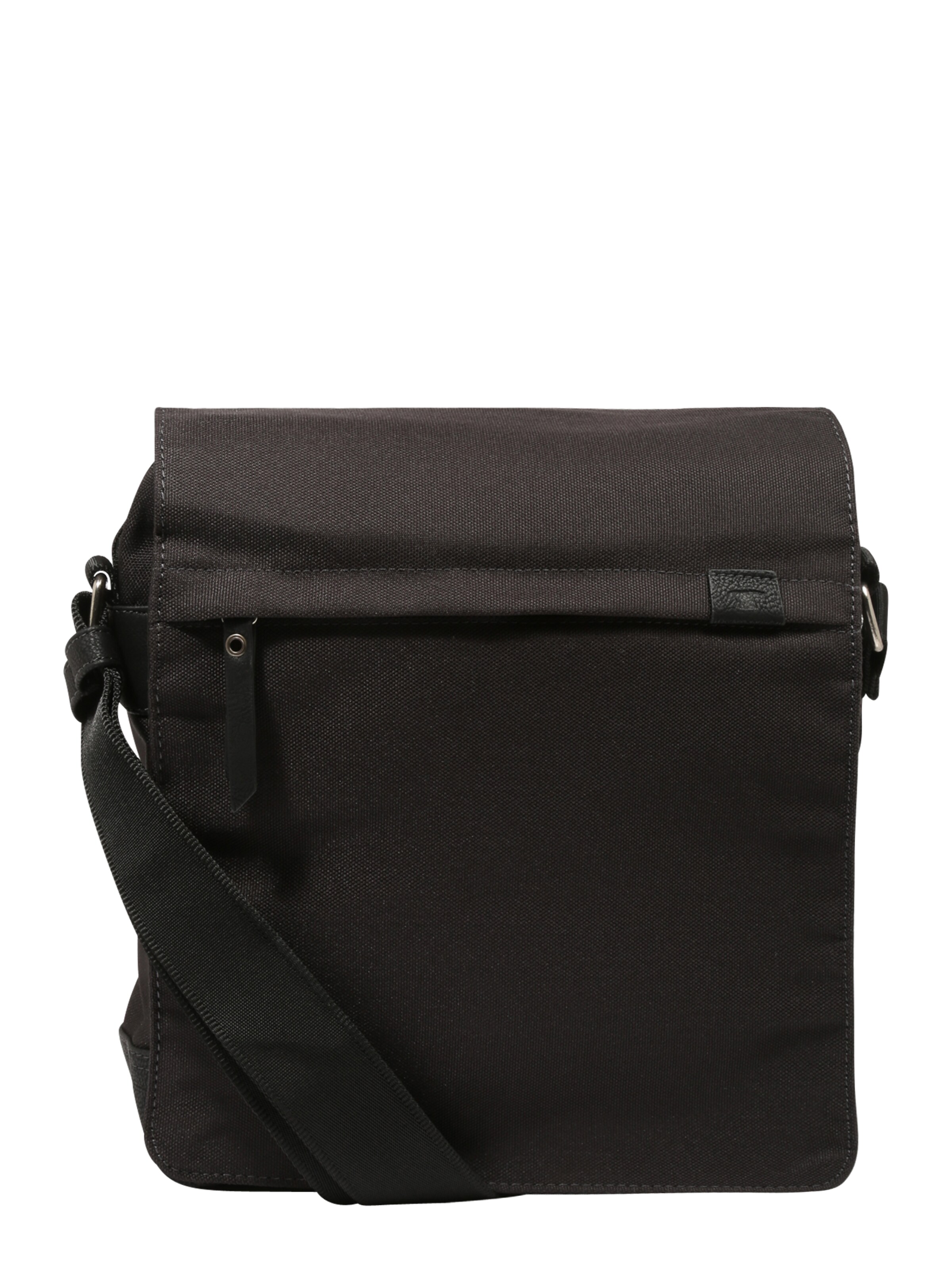 TOM TAILOR - Schoudertas 'Simon' in de kleur Zwart