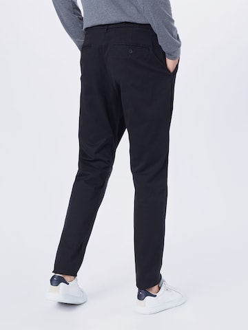 Only & Sons Slim fit Pleat-Front Pants 'Cam' in Black