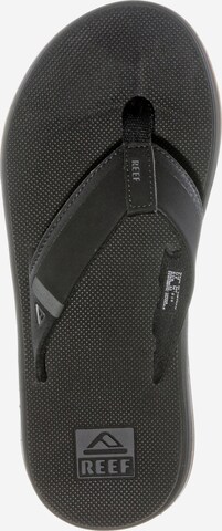 REEF T-Bar Sandals 'Fanning' in Black