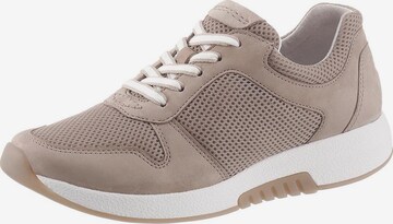 GABOR Sneakers laag in Beige: voorkant