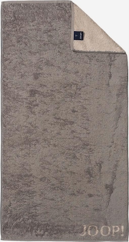 JOOP! Shower Towel 'Doubleface' in Beige: front