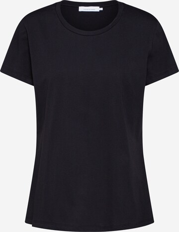 Samsøe Samsøe - Camiseta 'Solly' en negro: frente