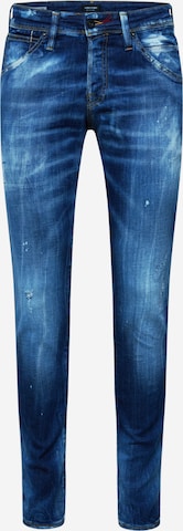 JACK & JONES Slimfit Jeans 'Glenn Fox' in Blauw: voorkant