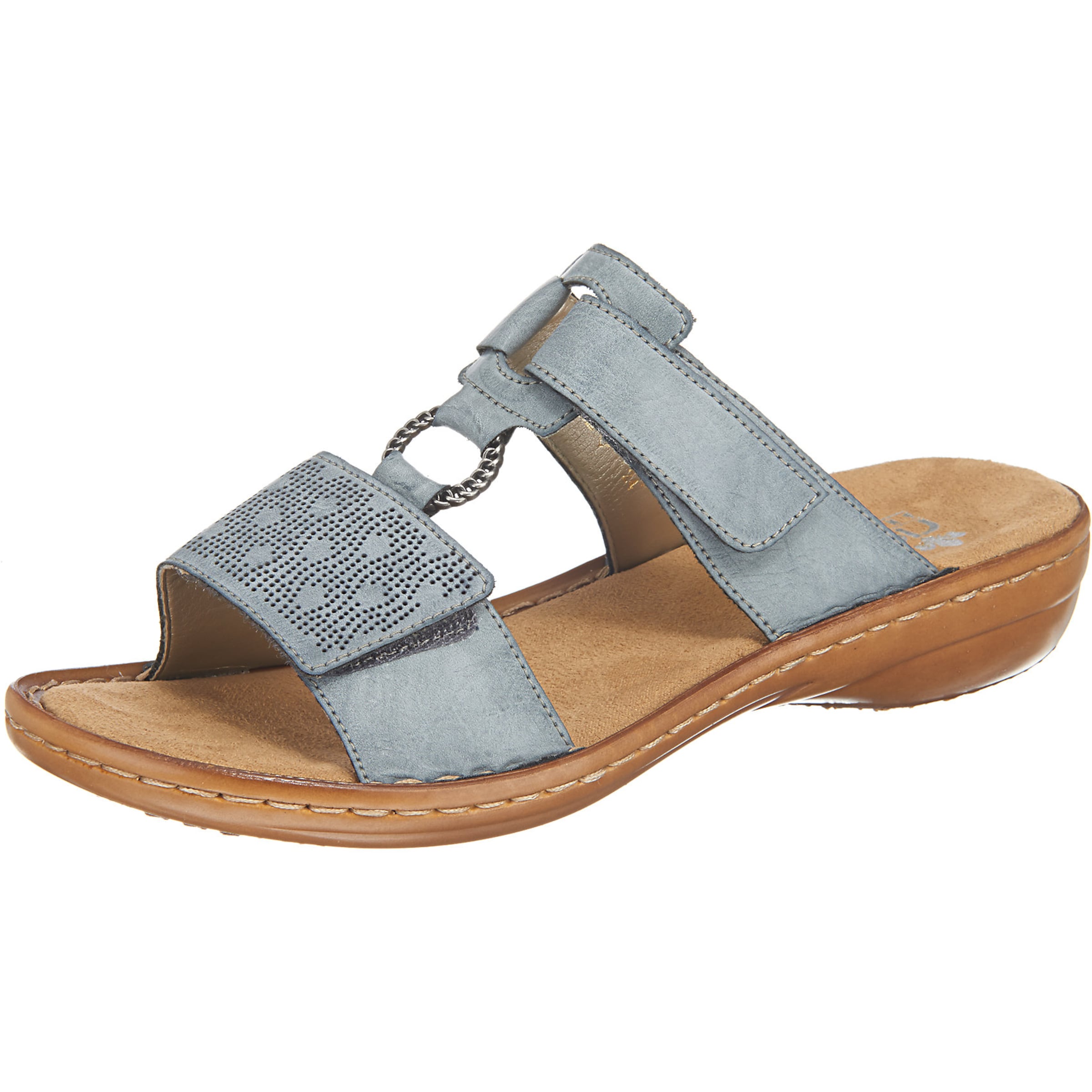 Mule 'Eagle' Rieker en bleu : devant