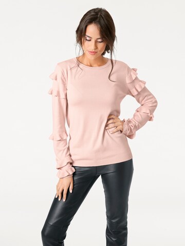 heine Sweter w kolorze różowy: przód