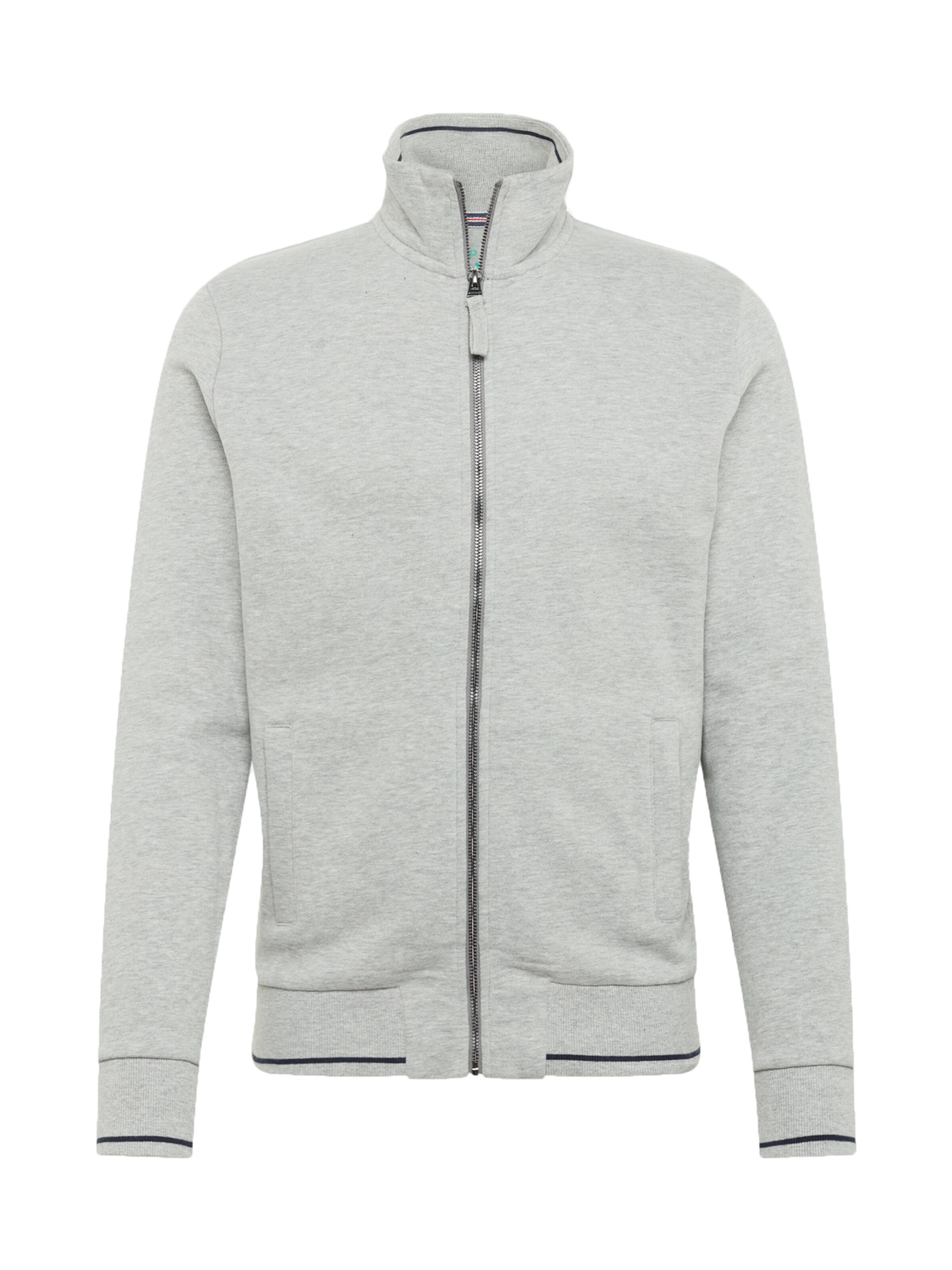 ESPRIT - Sweatvest 'SG-089EE2J005' in de kleur Grijs