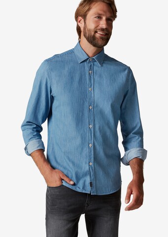 Marc O'Polo Regular Fit Hemd in Blau