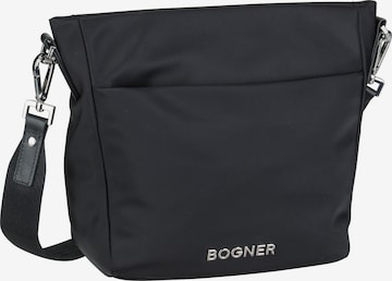 BOGNER Crossbody Bag 'Klosters Juna' in Black: front