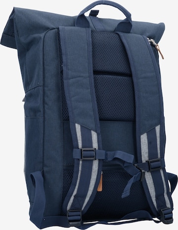 TRAVELITE Backpack 'Basics Rollup' in Blue