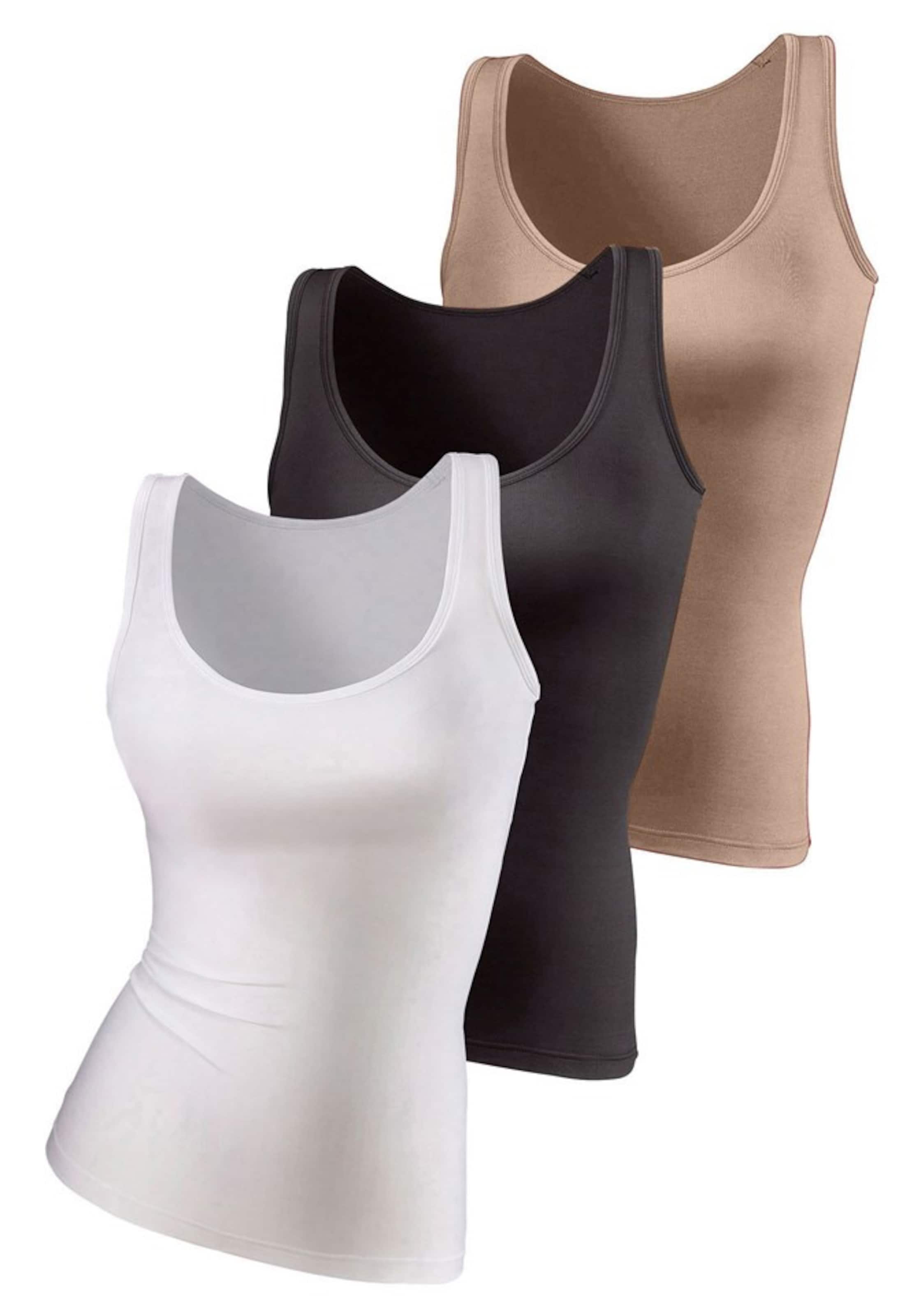 VIVANCE Unterhemd in Mischfarben: Vorderseite