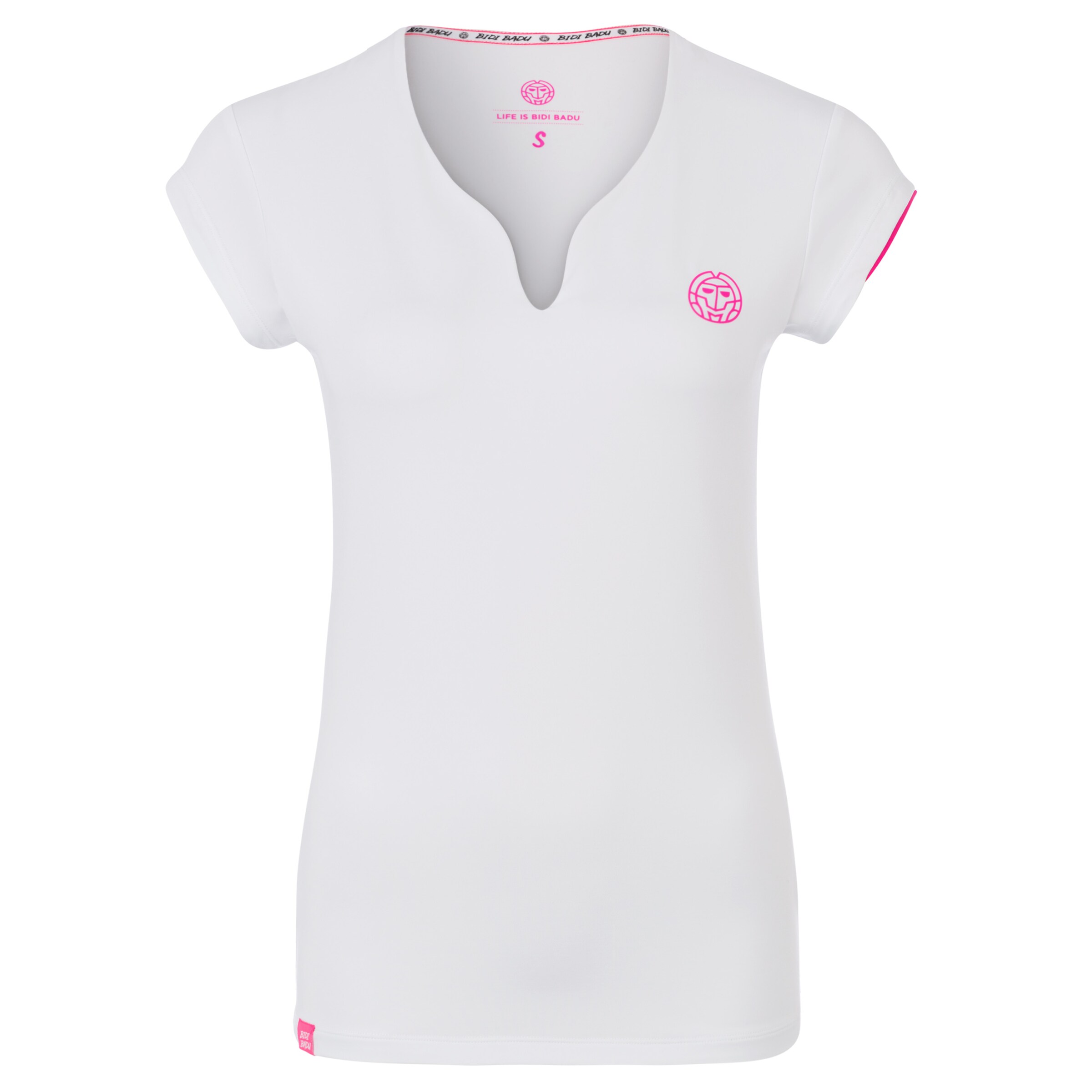 BIDI BADU - T-Shirt 'Bella Tech' in weiß