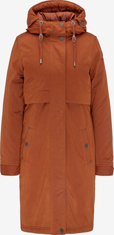 DREIMASTER Winter Parka in Red: front