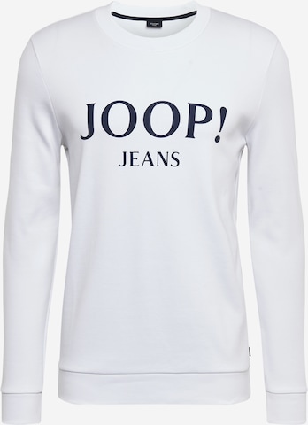 JOOP! Jeans Sweatshirt 'Alfred' in Weiß: front