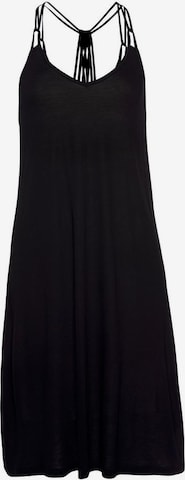 LASCANA Strandkleid in Schwarz: predná strana