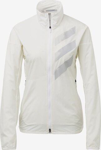 ADIDAS TERREX Training Jacket in White: front