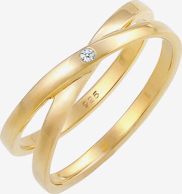 Elli DIAMONDS Ring in Goud: voorkant