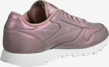 Baskets basses 'Classic' Reebok en rose