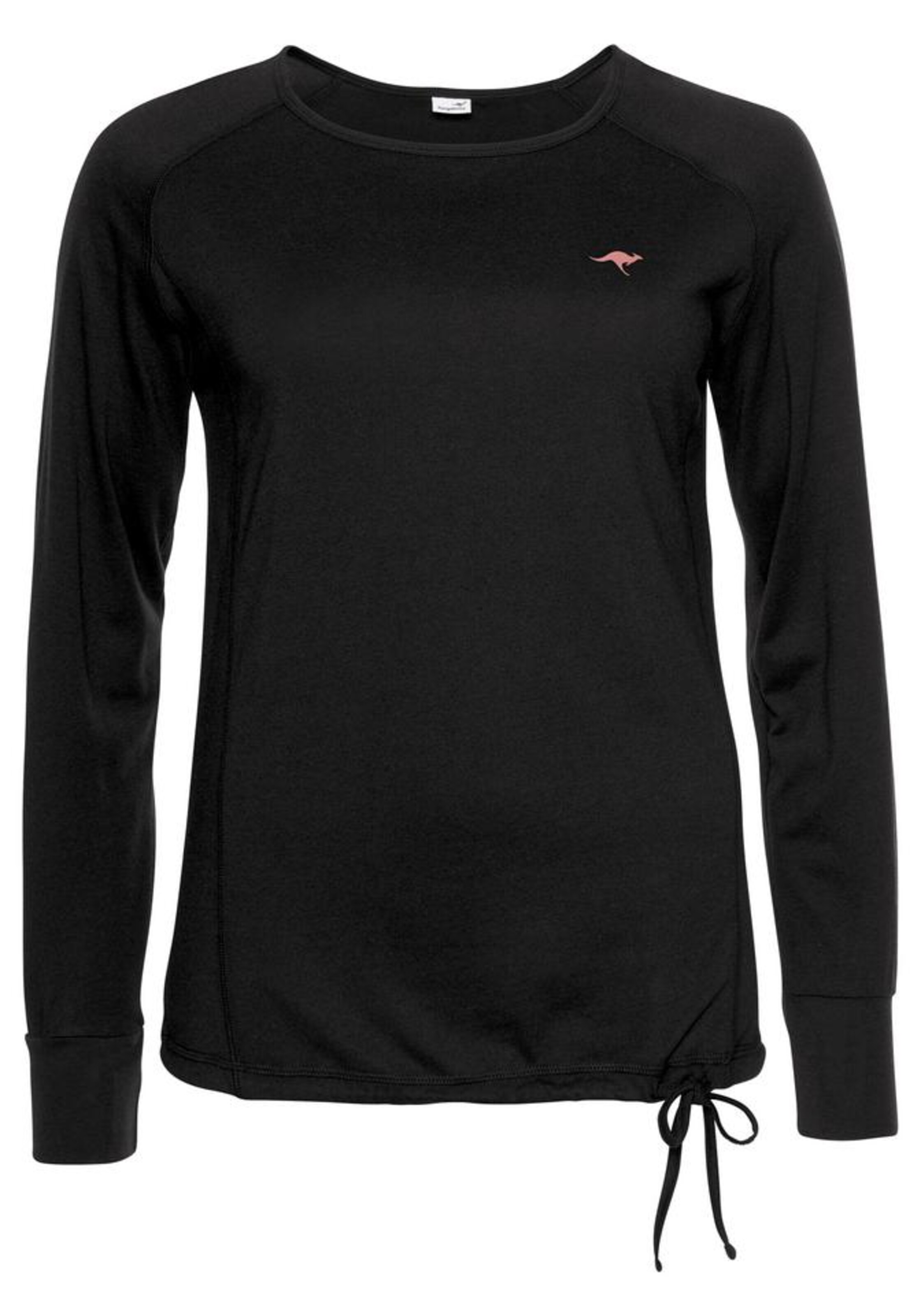 KangaROOS Performance Shirt in Black: front