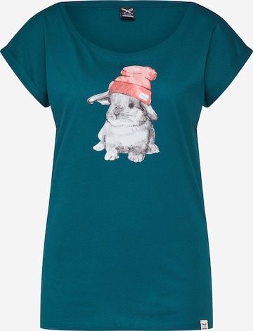 Iriedaily - Camiseta 'It Hasi' en azul: frente