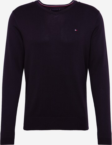 TOMMY HILFIGER Pullover in Schwarz: predná strana