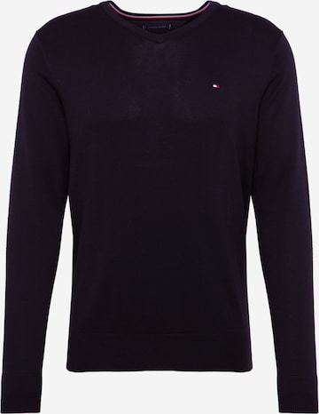 Pull-over TOMMY HILFIGER en noir : devant