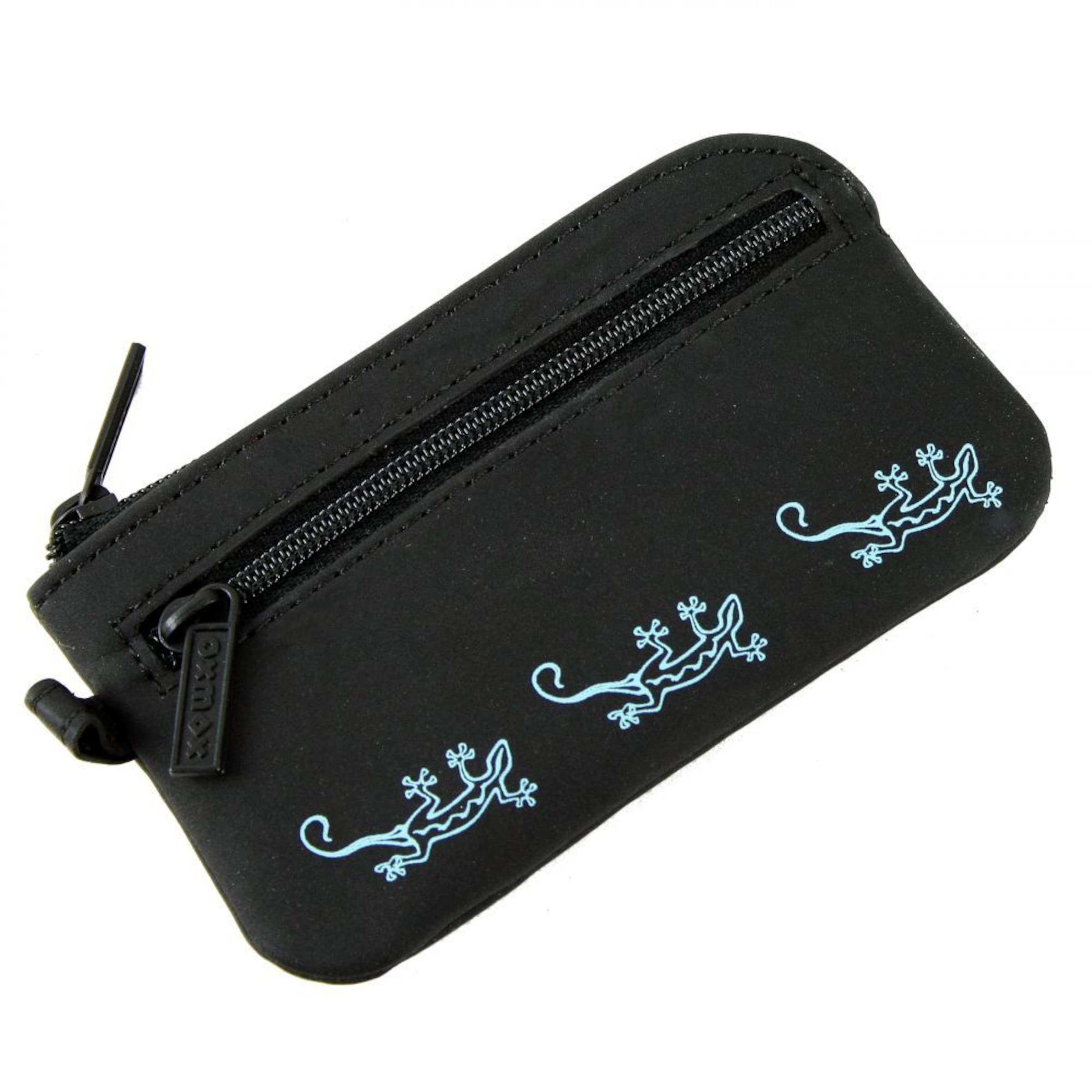 OXMOX Schlüsseletui in Schwarz: Vorderseite