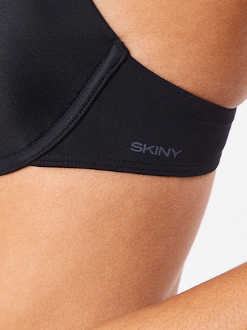 Skiny Regular Bra 'Lovers' in Black