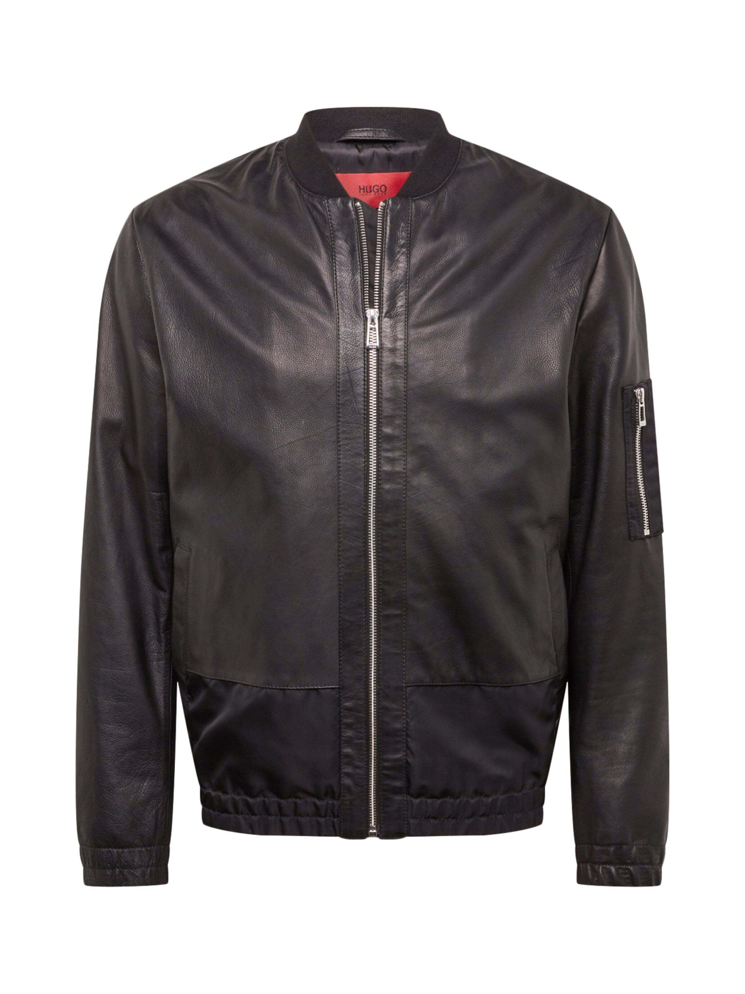 HUGO - Tussenjas 'Larrson' in de kleur Zwart