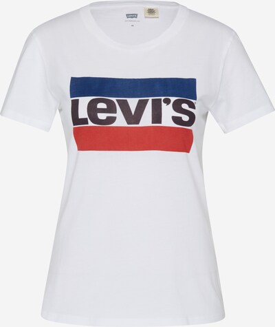 LEVI'S ® T-shirt 'The Perfect Tee' en bleu / rouge / noir / blanc, Vue avec produit
