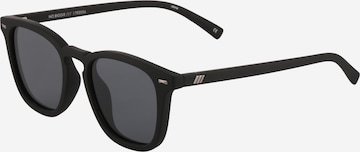 LE SPECS Sunglasses 'No Biggie' in Black: front