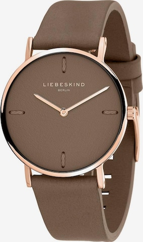 Liebeskind Berlin Analog Watch in Brown: front