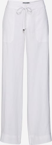 Lauren Ralph Lauren Wide leg Παντελόνι 'JOVONIE-WIDE LEG-PANT' σε λευκό: μπροστά