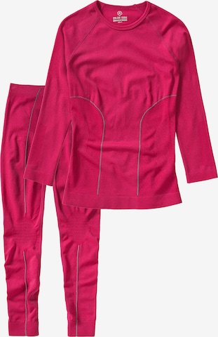 COLOR KIDS Funktionsunterwäsche 'Waldi' in Pink: front