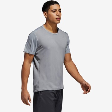 T-Shirt fonctionnel 'Response' ADIDAS PERFORMANCE en gris