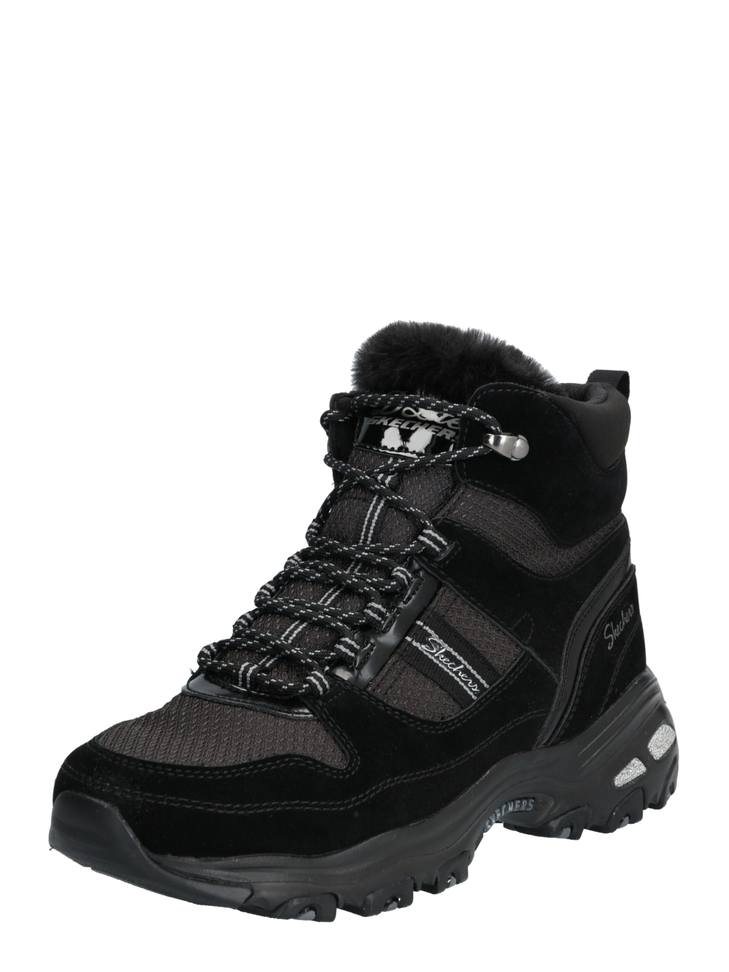 SKECHERS - Snowboots in de kleur Zwart